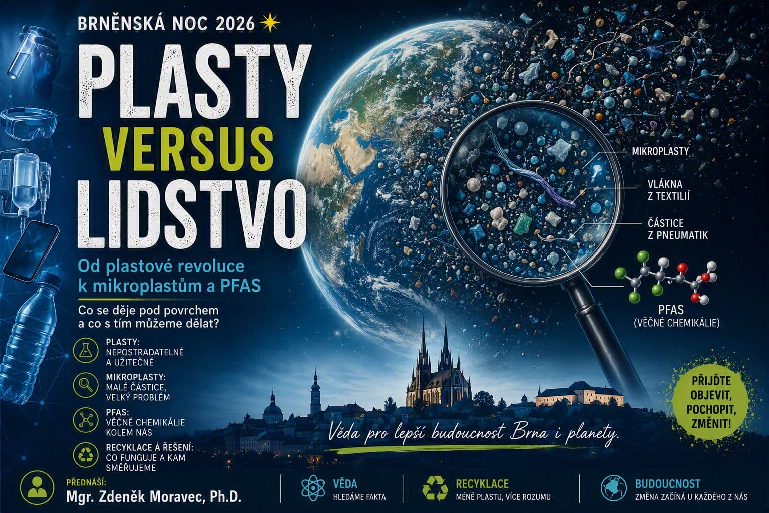 Ilustrační foto přednášky Plasty versus lidstvo